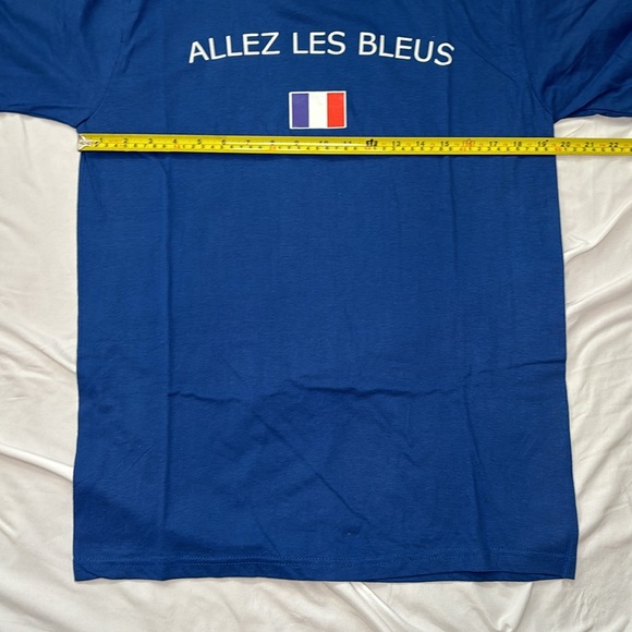 Budweiser World Cup 2010 France soccer tshirt Allez Les bleus men’s larg… - Picture 4 of 7